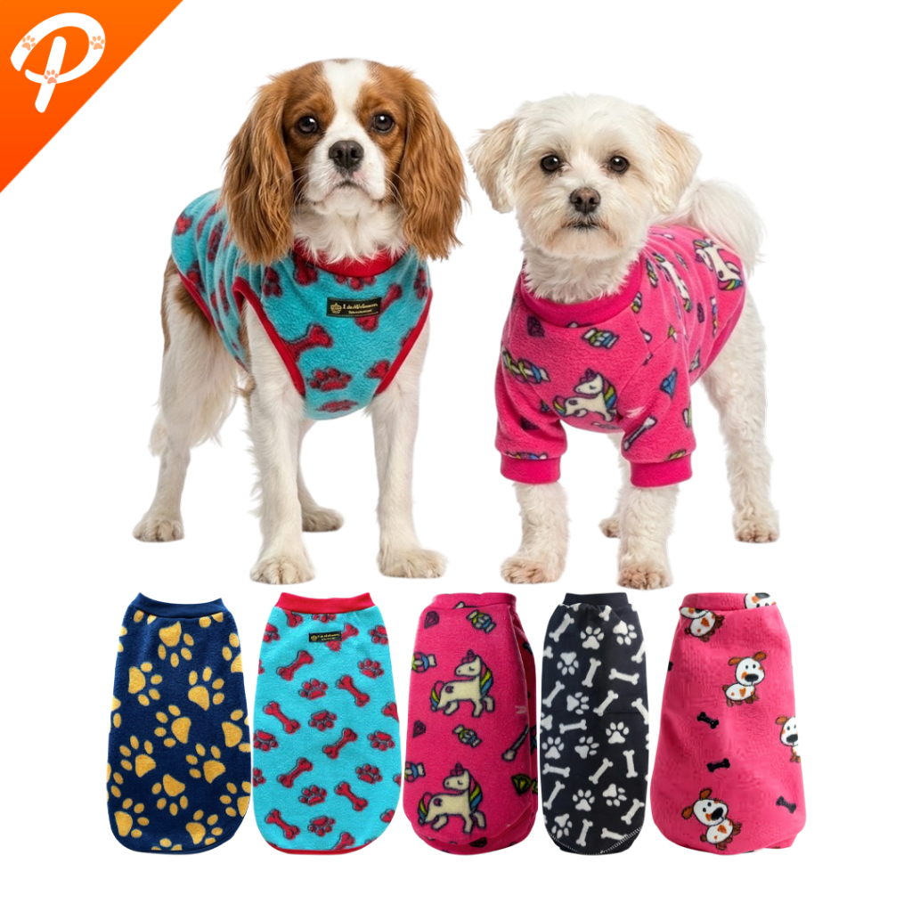 Kit 2 Roupinhas Soft Inverno para Cachorro Pet Pequeno Porte a Grande Porte Roupa Inverno Soft