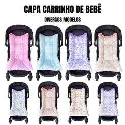 Capa Colchonete para Carrinho de Bebê Menino Menina Universal Galzerano Cosco Maxi-Cosi Safety 1st