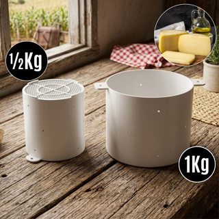 Pct c/ 02 Formas (500g + 1kg) Queijo Minas Frescal Canastras Ricotas super durável - OPUSPLAST em Oferta na Shopee