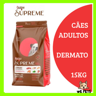 Ração 15Kg Quatree Cães Supreme Dermato sabor Cordeiro e Salmão em Oferta na Shopee