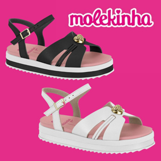Sandalia Infantil Moda Flatform Meninas Molekinha Conforto | Lançamento ! | Original Molekinha ! em Oferta na Shopee