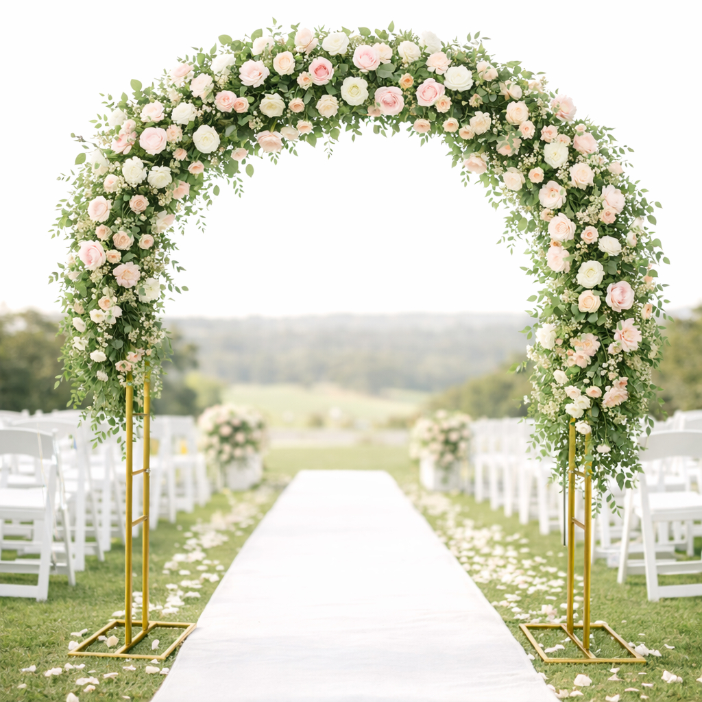 Painel Arco PORTAL ROMANO DUPLO entrada desmontável em Oferta na Shopee