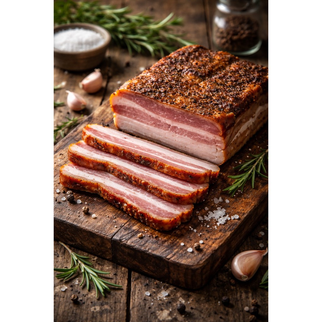 Bacon Artesanal Defumado E Temperado