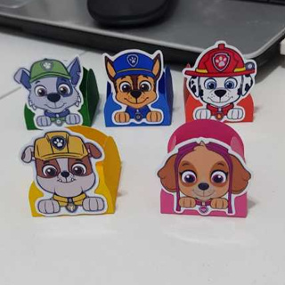 Forminhas Decoradas. Tema: Patrulha Canina para brigadeiros docinhos (festa infantil) em Oferta na Shopee