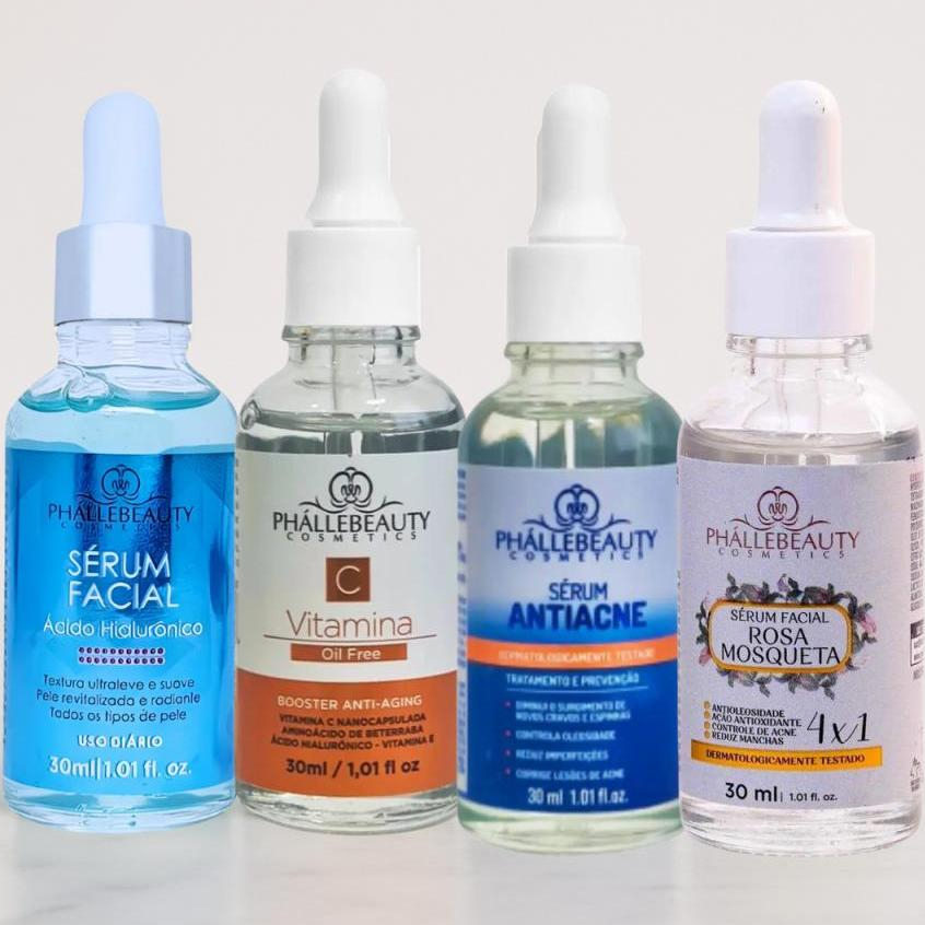 Sérum Facial Multibenefícios Premium PhalleBeauty