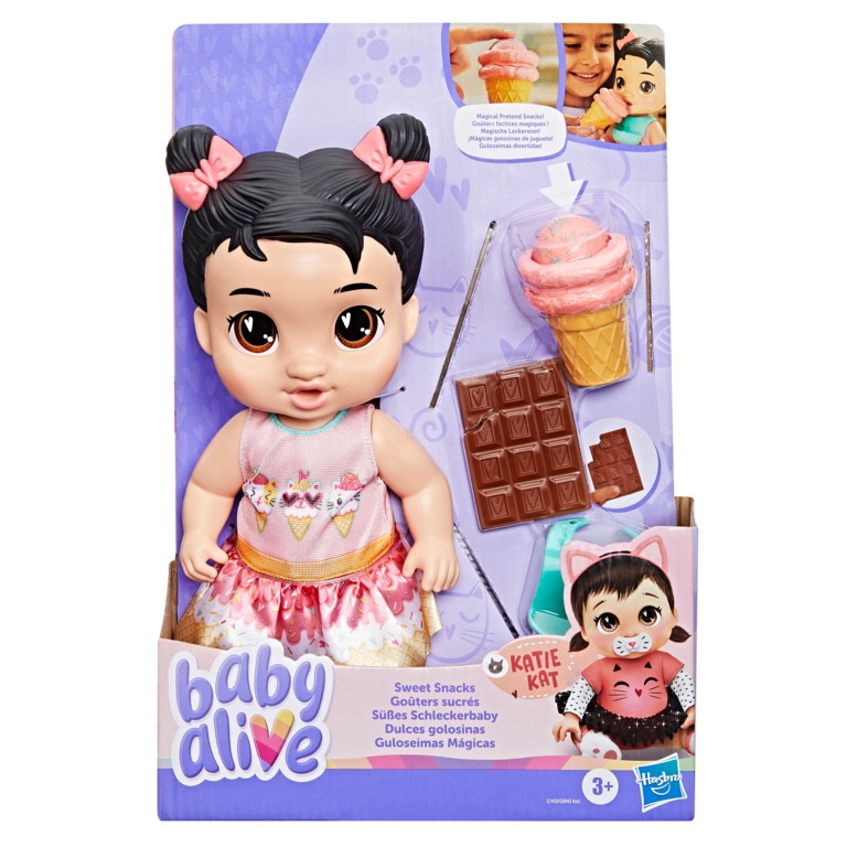 Boneca Baby Alive Guloseimas Magicas Katie Morena - Hasbro G1450