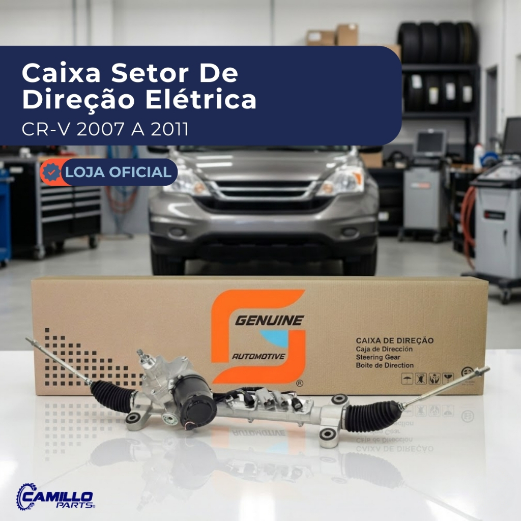 Caixa Direção Elétrica Honda CRV 2007 2008 2009 2010 2011 Genuine Automotive