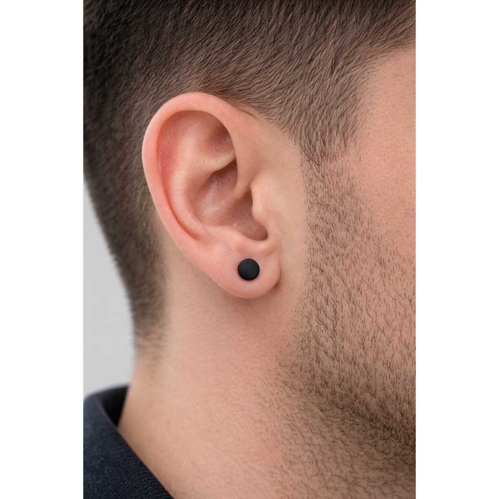 Brinco imã Magnetico Não precisa ter furo na orelha Masculino, Feminino Pressão