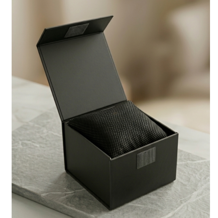 Caixa de Velcro Para Relógio Presente Acessórios Com Almofada Espuma Qualidade Premium Resistente