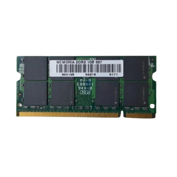 Memória Ram Tpt Mv-0 E88441 1gb Ddr2 Para Notebook