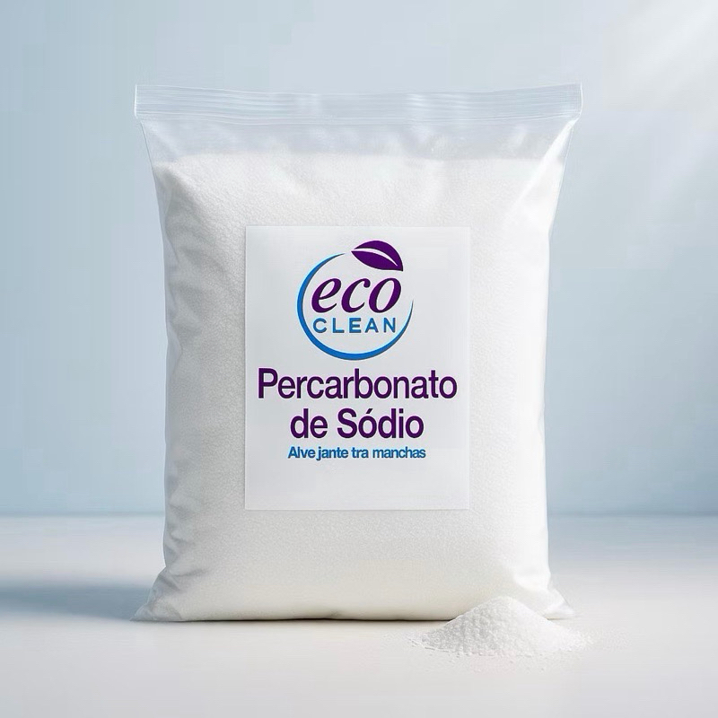 Percarbonato de Sódio 100% Puro Limpeza Em Geral Tira Manchas Roupas Brancas 500g/1kg /2kg