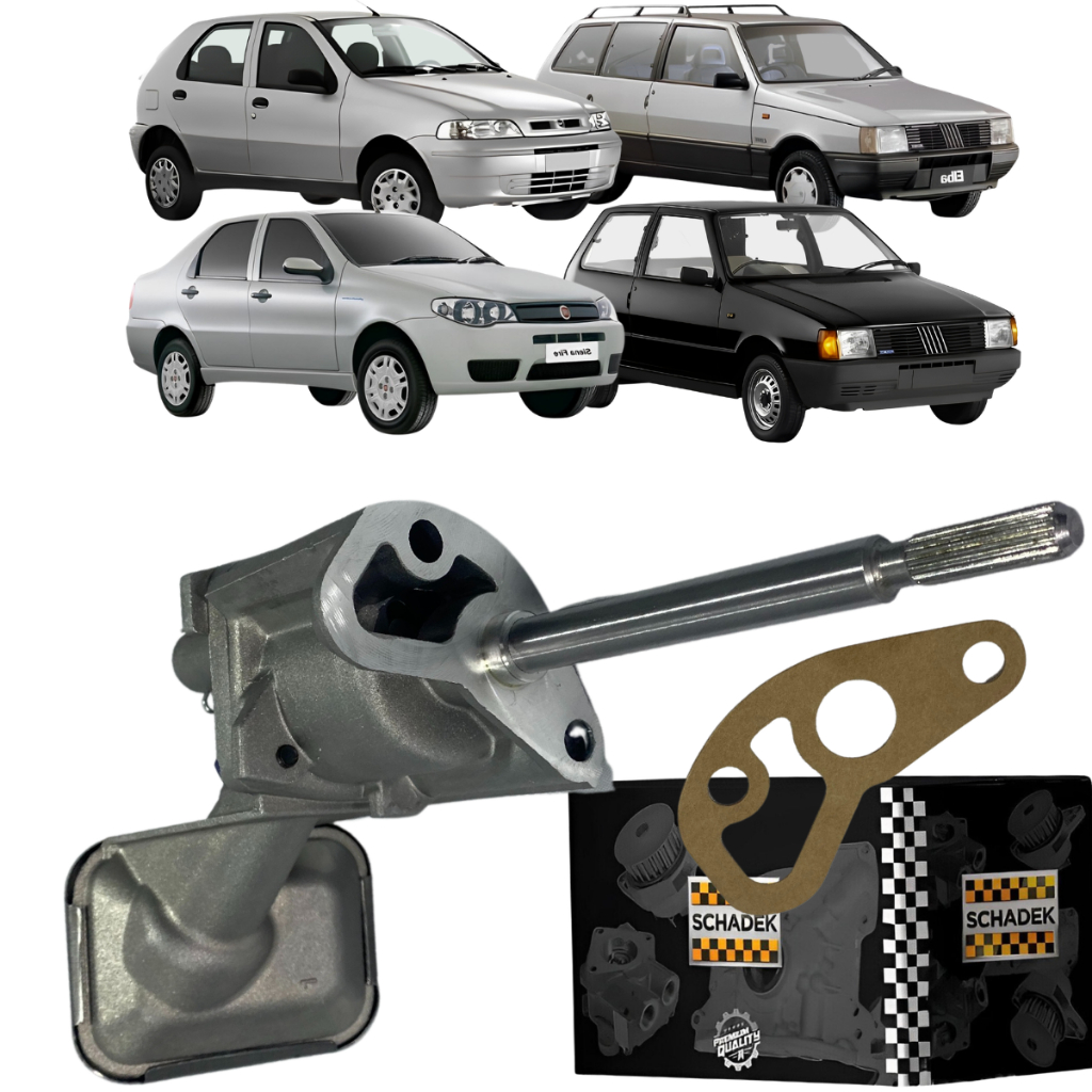 Bomba Óleo Schadek Fiat Palio Siena Strada Uno Fiorino Elba em Oferta na Shopee