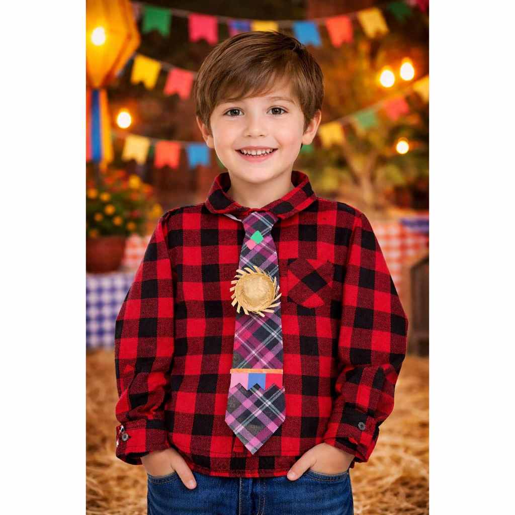 CAMISA XADREZ FLANELADA MENINO LUXO FESTA JUNINA SÃO JOÃO CASUAL