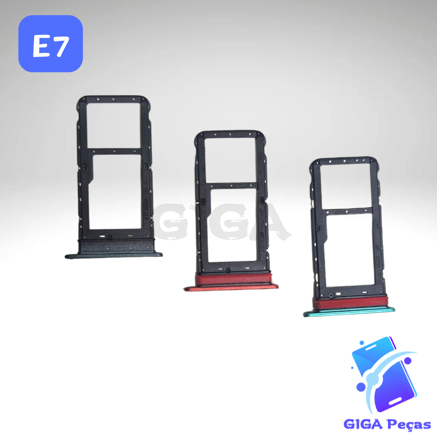 Gaveta Chip Bandeja Slot Moto E7