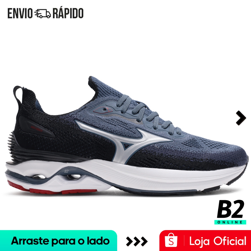 Tênis Mizuno Wave Mirai 8 Masculino Original com Nota Fiscal e Garantia em Oferta na Shopee