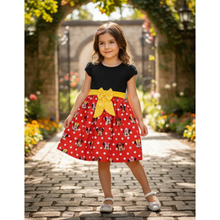 Vestido festa infantil Princesa presente aniversário em Oferta na Shopee