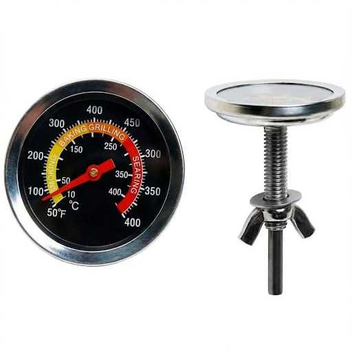 Imagem Termômetro Para Forno A Lenha Estufa Smoker Churrasqueira