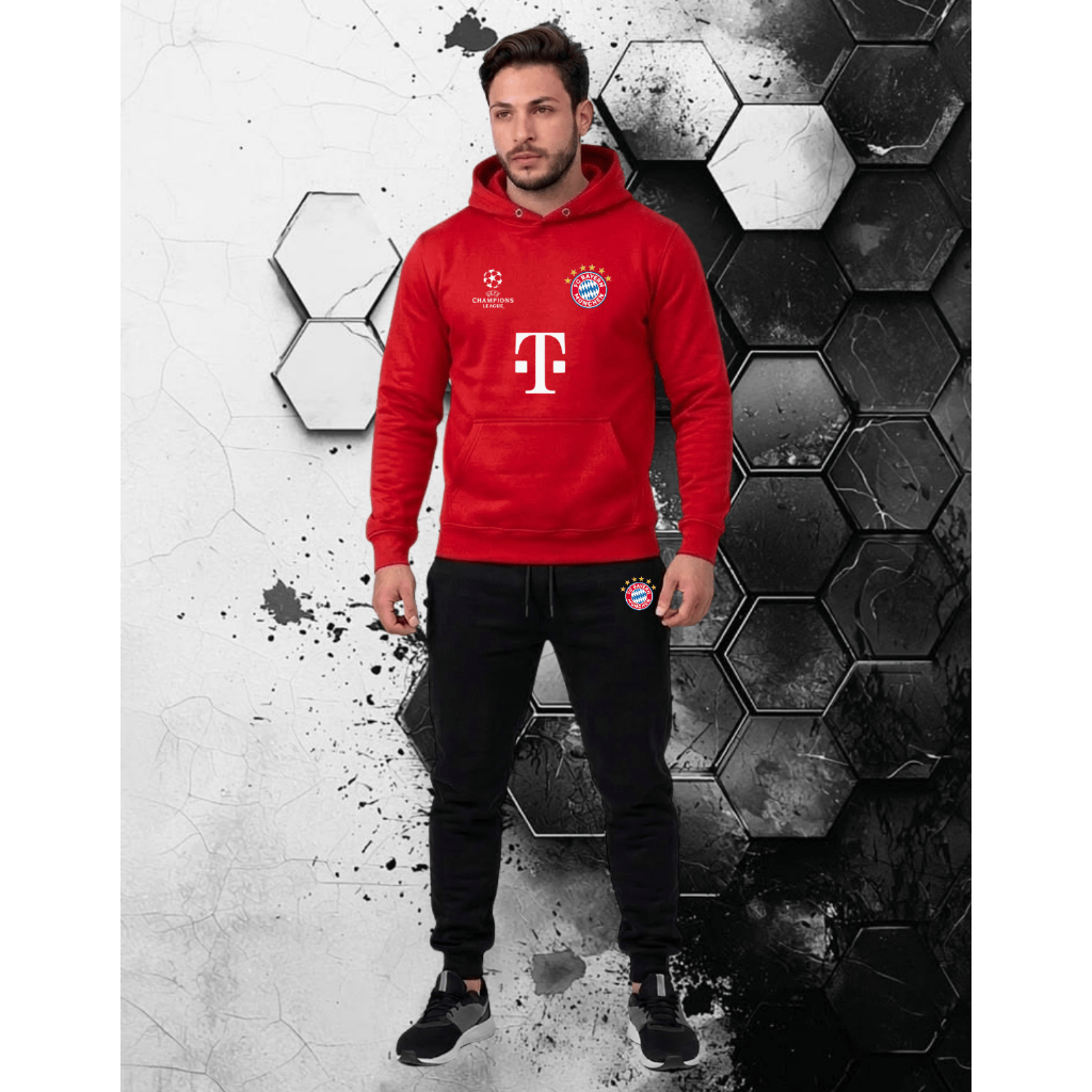Conjunto De Frio Moletom E Calça Bayern Munique Adulto