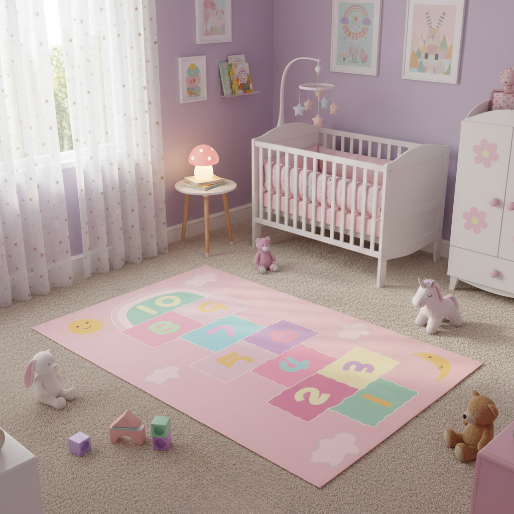 Tapete Infantil Diversos Modelos Antiderrapante 1,50m x 1,00m