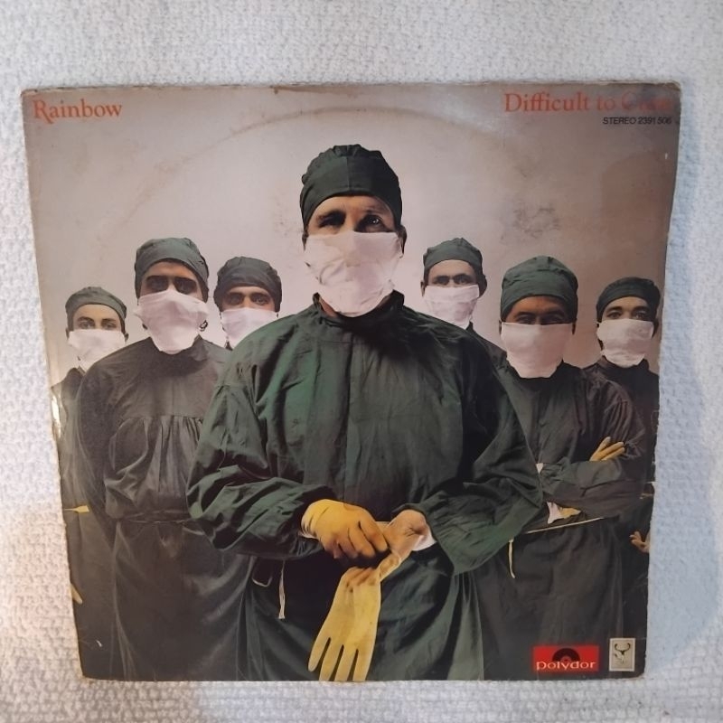 LP DISCO DE VINIL  - ROCK  - RAINBOW - DIFFICULT TO CURE - MÍDIA EXCELENTE  - TESTADO OK.
