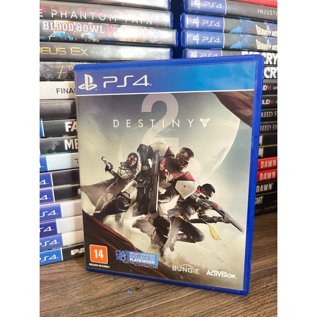 Jogo Destiny 2  Playstation 4 PS4 Mídia fisica