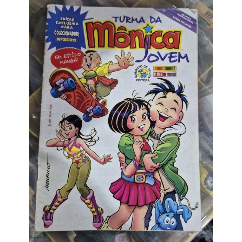 HQ MANGÁ TURMA DA MÔNICA JOVEM DIVERSOS NUMEROS E FASES - VALOR DA UNIDADE A ESCOLHER
