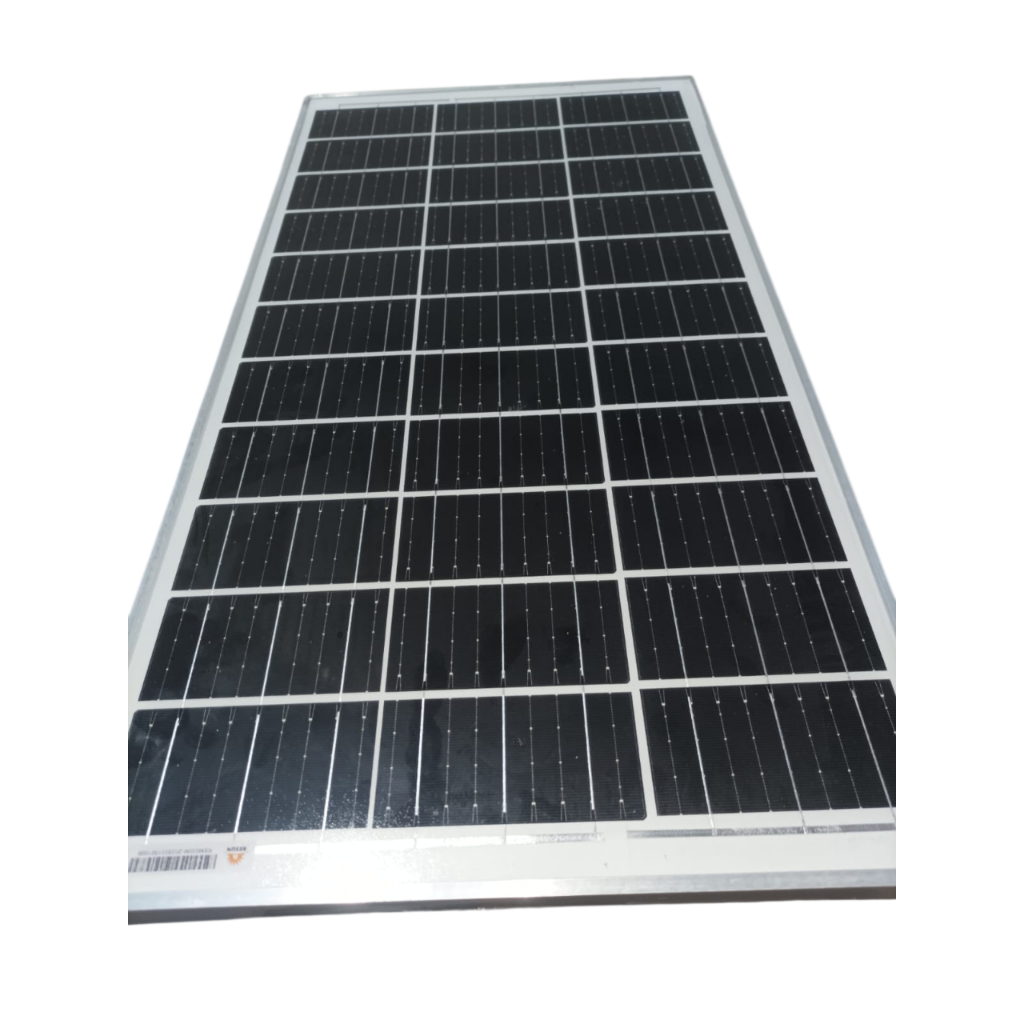 PAINEL SOLAR 30W NOVO COM AMASSADO NA ESTRUTURA DE ALUMINIO