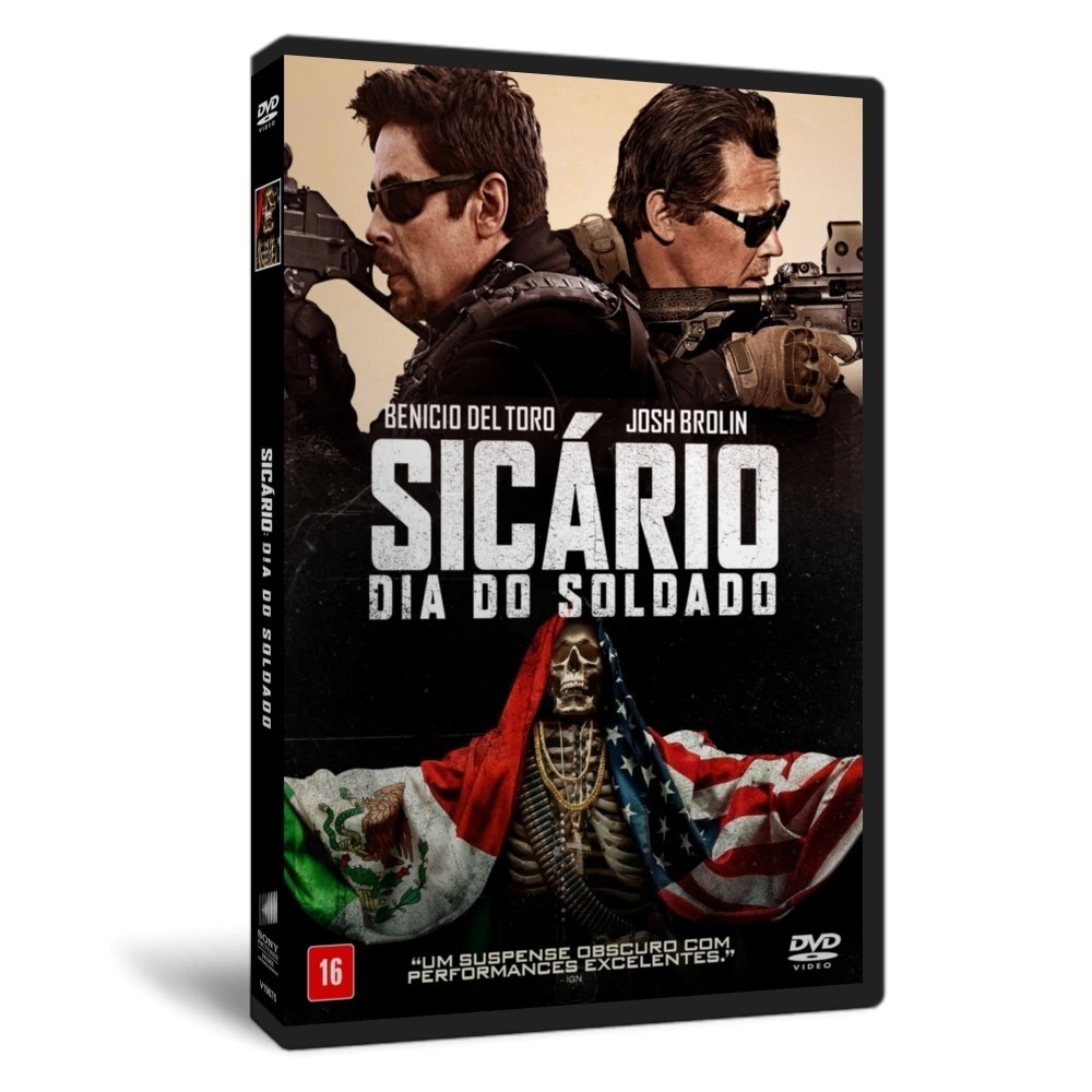 DVD Sicário: Dia do Soldado - 2018 - (Dual-Audio) - 1080p HD Por 25.99