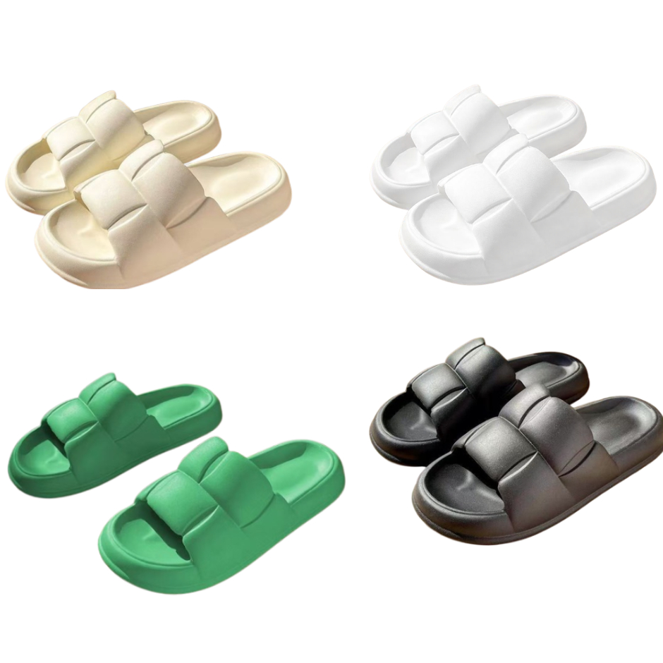 Chinelos De Espuma Leve Antiderrapantes Internos Femininos - CH3