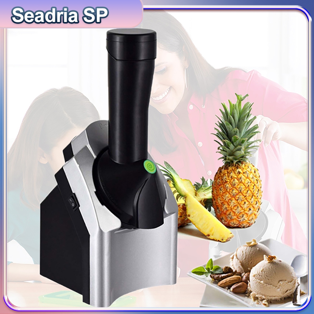Máquina De Sorvete Vegano Caseiro 110/220v Sorveteira Cremoso Sorvete Natural Da Fruta