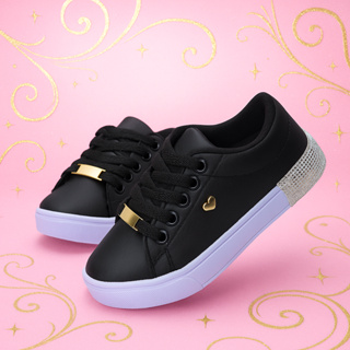 Tênis Preto Menina Casual | Conforto e Estilo Para Volta as Aulas Do 25 ao 36 | COMPRE AGORA! em Oferta na Shopee