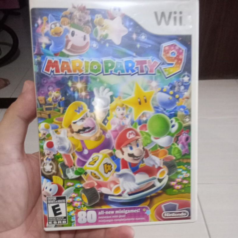 Mario Party 9 -  jogo wii americano original RARO