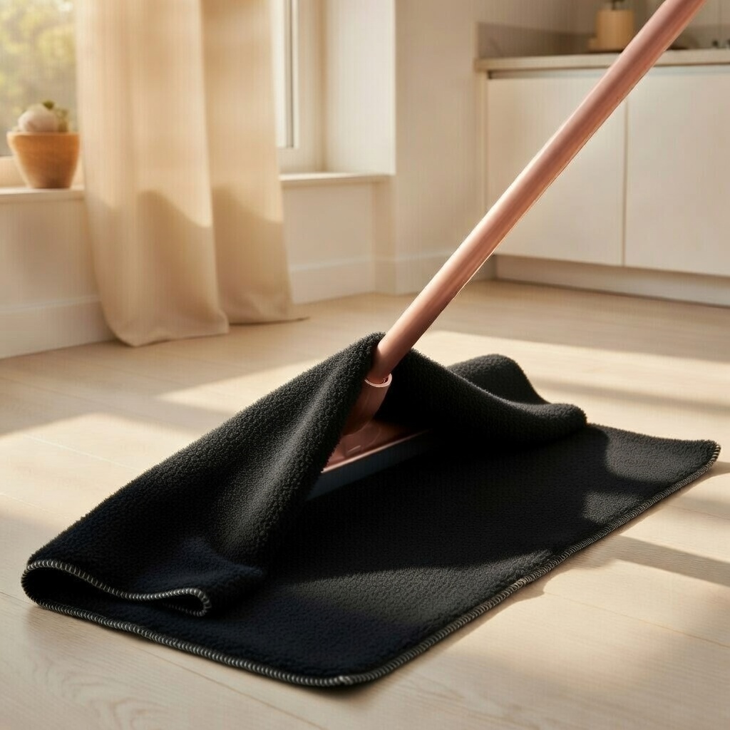 5 Panos de Chão Microfibra 320g Alta Absorção Limpeza 80x70cm anti risco