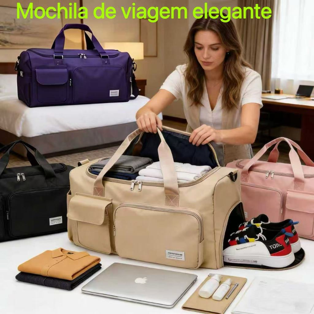 Bolsa de viagem masculina de grande capacidade,Bolsa esportiva feminina para academia,Mala de viagem leve para estudante