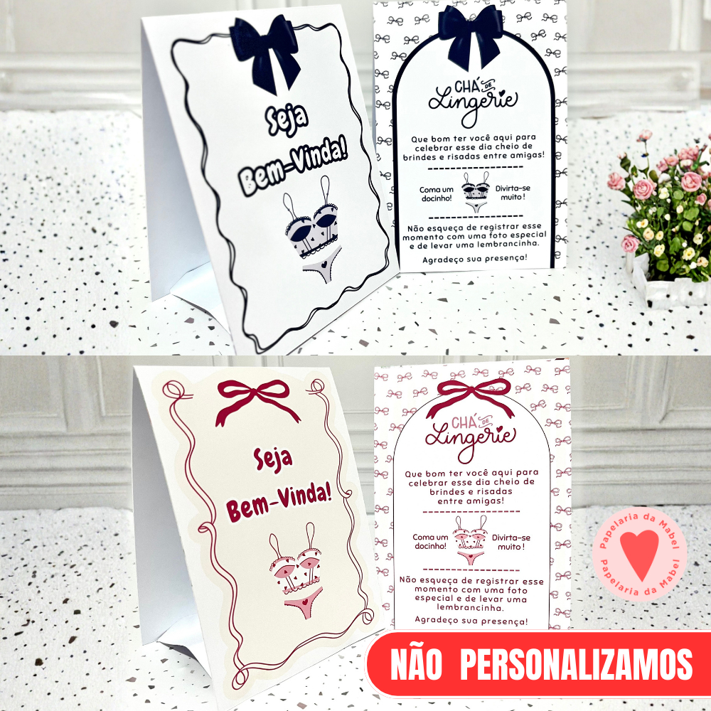 5 a 40 Centro de Mesa - PEGUE E MONTE - CHÁ DE LINGERIE - Plaquinha Agradecimento - Chá de Panela Noiva em Oferta na Shopee
