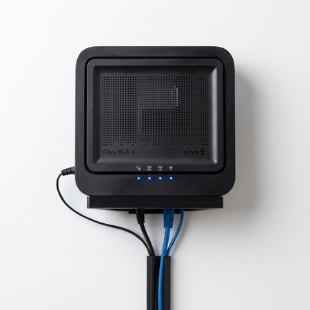 Suporte Parede Modem Vivo Fibra 6 MitraStar