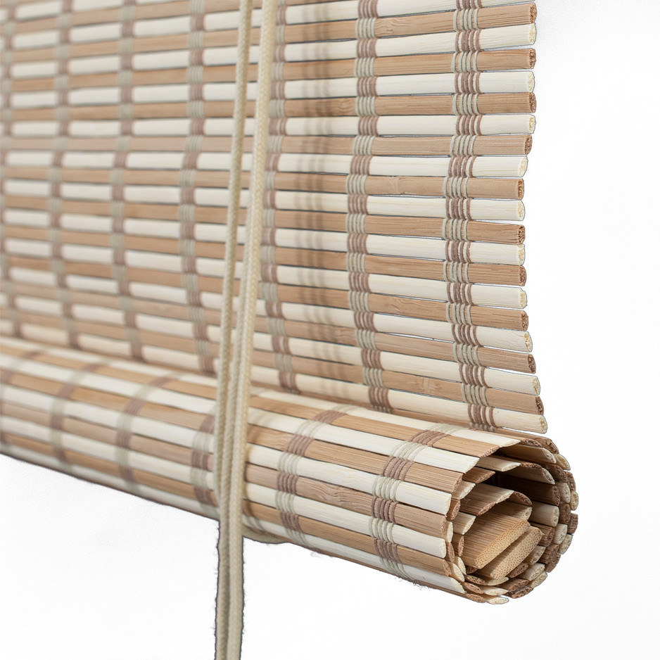 Persiana Rolo Bambu 50cmx  x 60cm - Linha Bauhaus cor Honey Mapple