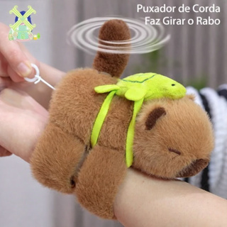 Pelúcia Capivara Brinquedo Antialérgico Animal Capybara Pulseira A corda Bichinho Decoração Presente em Oferta na Shopee