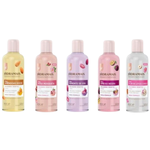 Óleo Corporal Para Hidratação - Vários Aromas - Hidramais - 120 Ml em Oferta na Shopee