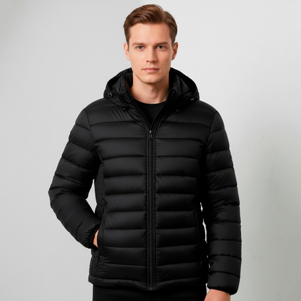 Jaqueta Blusa Puffer Masculina Bobojaco Casaco Capuz Removível Moda Inverno Frio Intenso Gominho em Oferta na Shopee