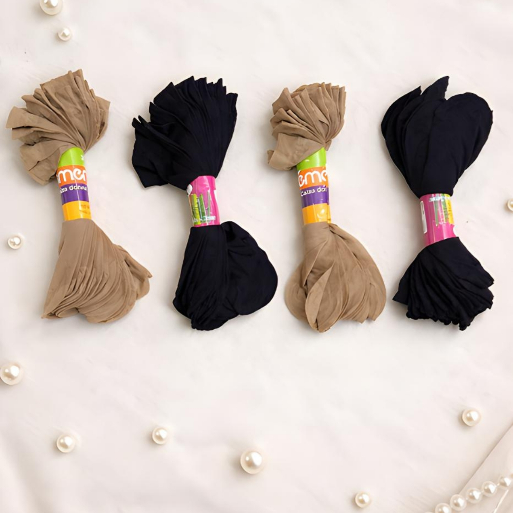 Kit 10 Pares de Meia Invisível Cano Médio Fio 20 Poliamida Social Meia 3/4 Veste 34 ao 39