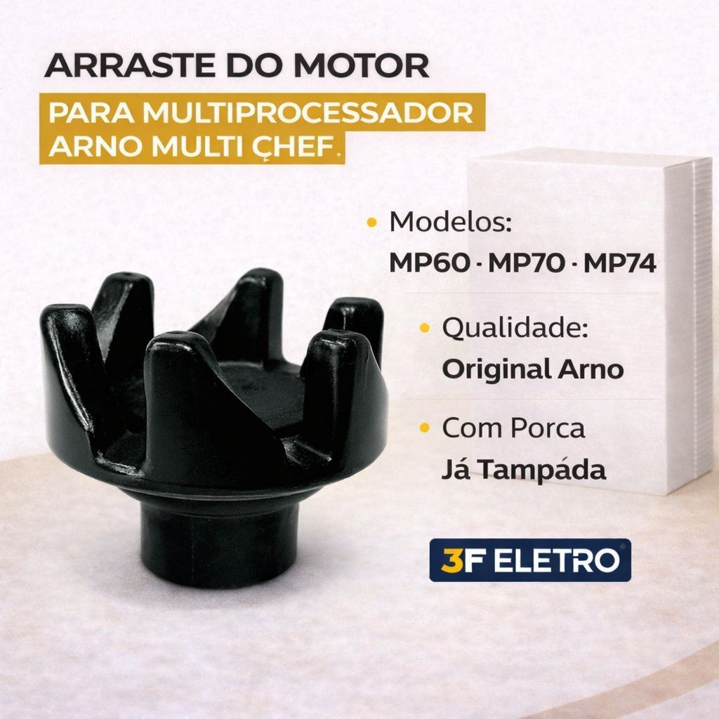 Arraste do Motor Para Multiprocessador Arno MP60 MP70 MP74 Original