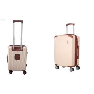 Mala De Viagem Bordo Em Abs Com  Porta Copo Dupla. Rodas Dupla Removível 360Grau em Oferta na Shopee