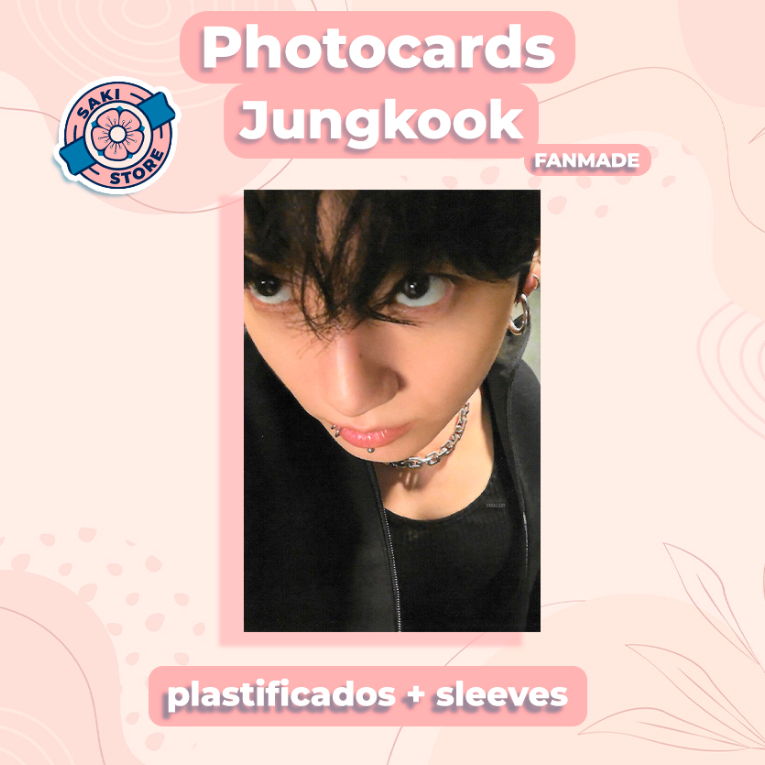 Photocards Jungkook - Fanmade - Kpop - Selca em Oferta na Shopee