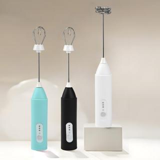 Misturador Mixer Espumador de Leite Elétrico 3 Velocidades Batedor para Café Ovos e Milkshake em Oferta na Shopee