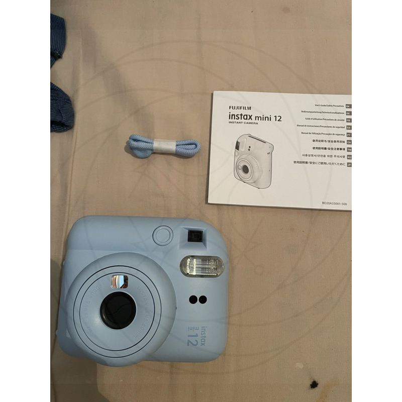 Câmera mini Instax 12 azul
