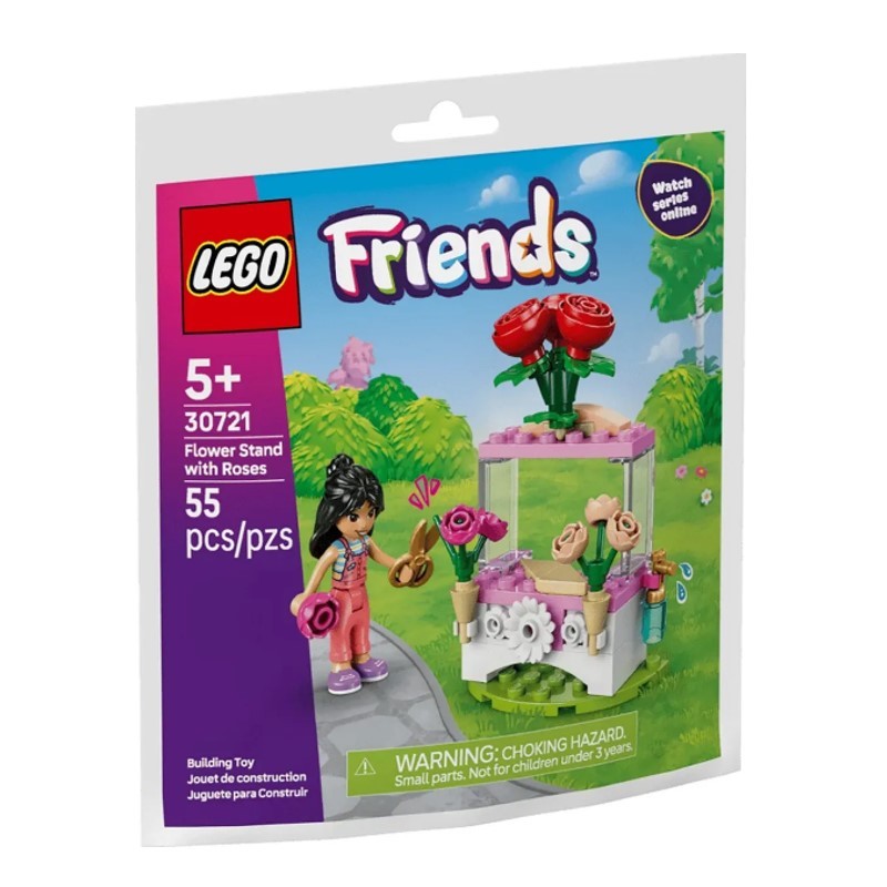 Lego Friends Barraca de Flores com Rosas - 30721