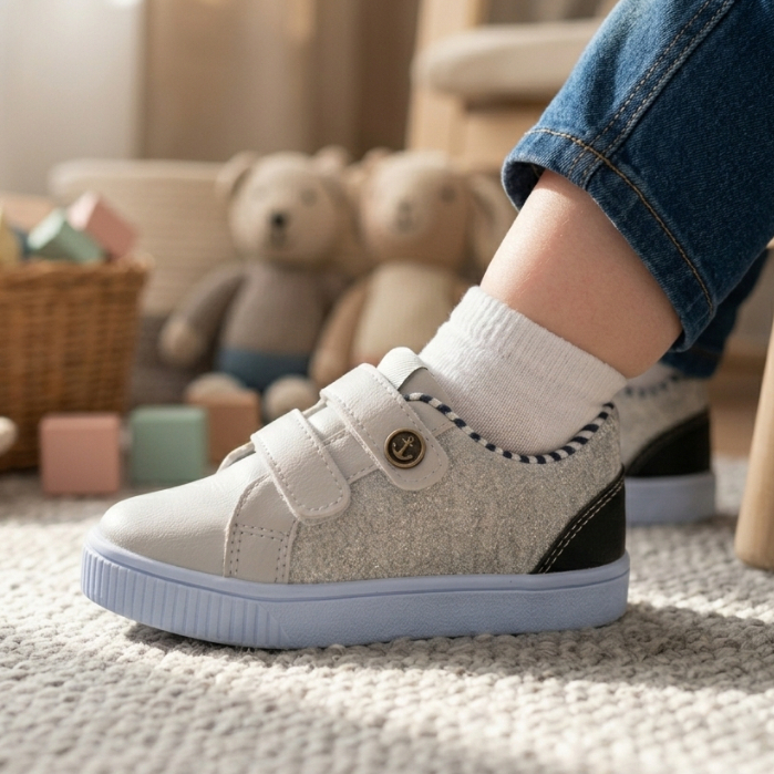 Tenis Casual Infantil Menino Bebê Estiloso Calce Fácil em Oferta na Shopee