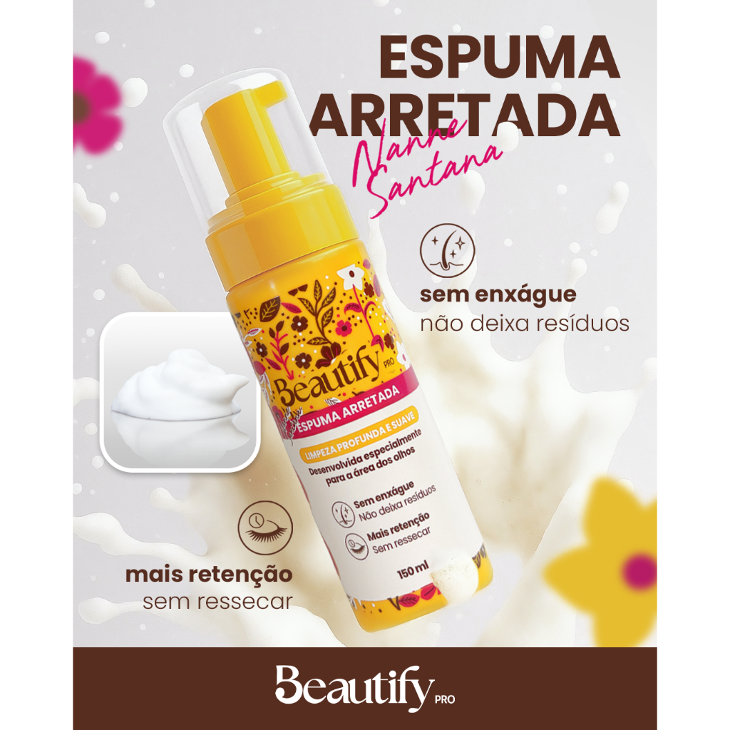 ESPUMA OXE MOUSSE BEAUTIFY OXE - ENVIO IMEDIATO