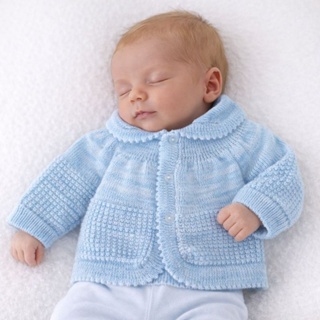 CASACO BEBÊ RECÉM NASCIDO - MODELO COM GOLINHA - CARDIGAN - TRICÔ - LÃ - TAMANHO RN em Oferta na Shopee